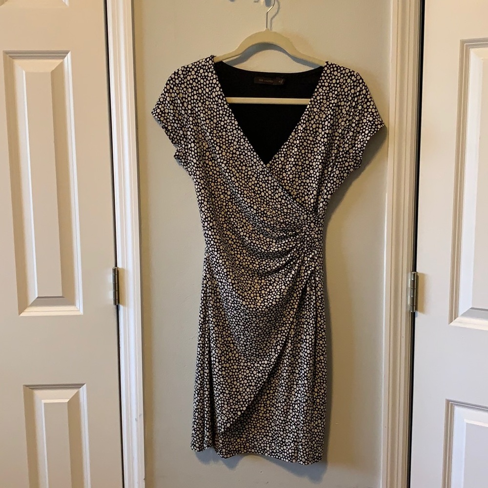 Black and white dress